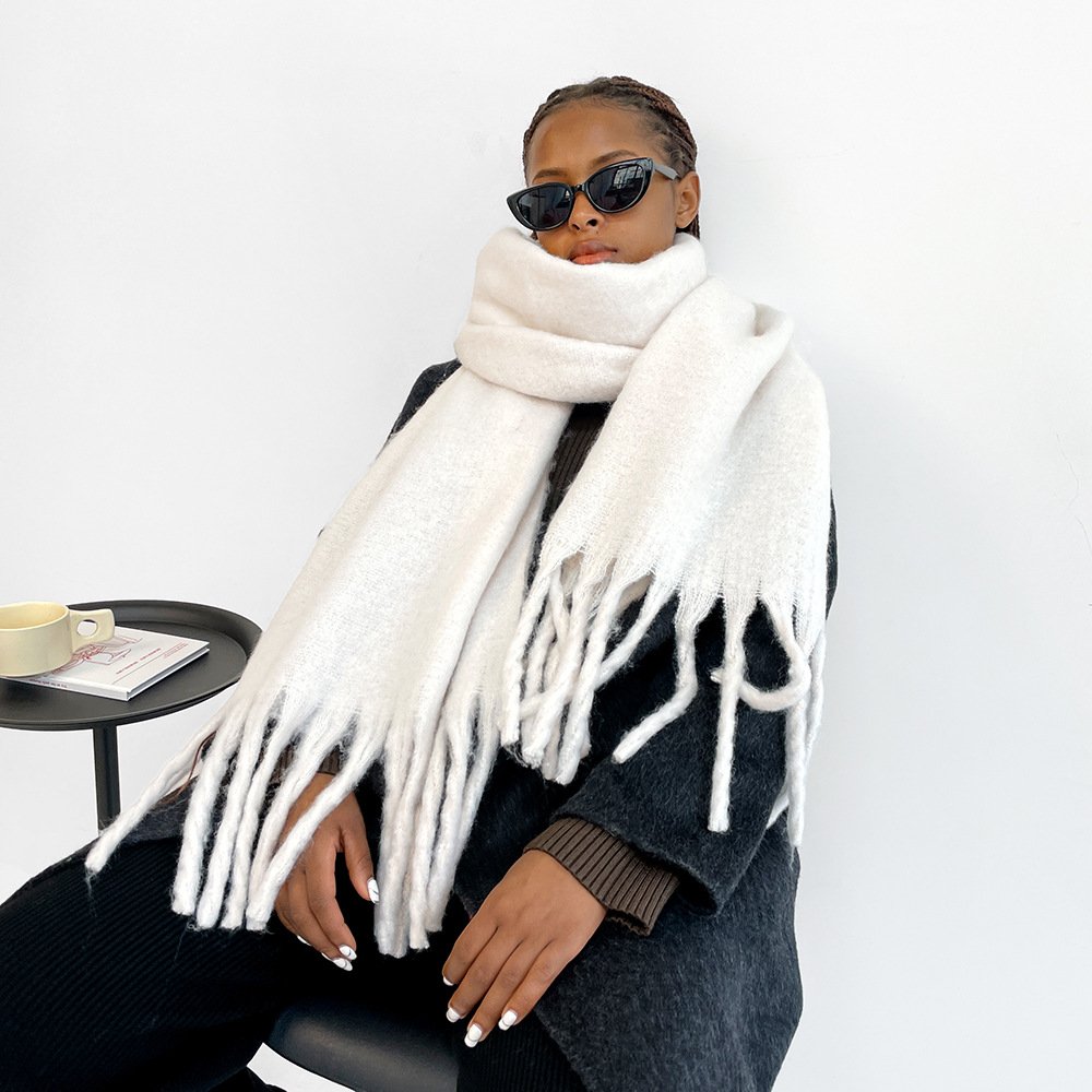 BUFANDA LISA - NATURAL